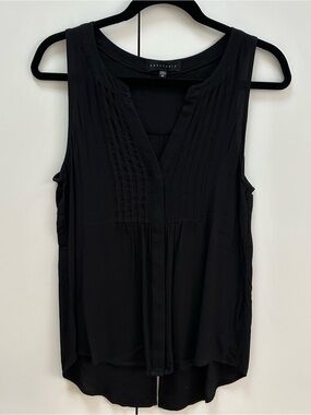 SANCTUARY - BLACK SLEEVELESS TOP - SIZE XS - GREAT CONDITION